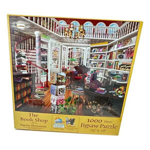 Sunsout Book Shop Jig Saw Puzzle 1000 pieces Delightful New